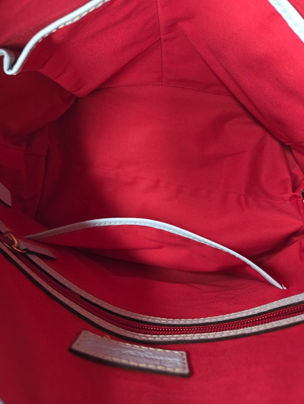 Light Blue Dooney & Bourke Bristol Satchel Handbag - Picture 6 of 8